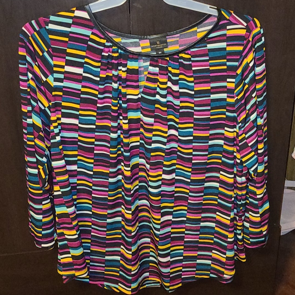 Vibrant Pattern Top